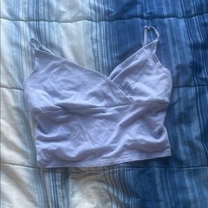 Lavender Crop Top
